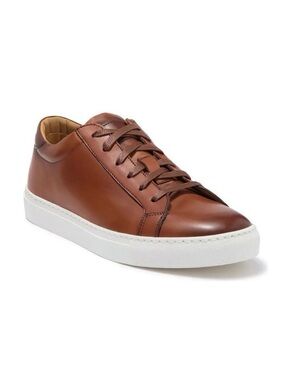To Boot New York Mens Devin Leather Sneakers Brown 10